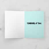 BLUME, DIE IHNEN EINE WUNDERSCHÖNE GREETINGKARTE G DANKESKARTE (Innenseite)