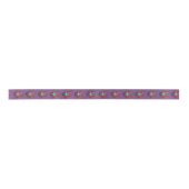 Blume, die Lila Satin Ribbon Zeichne, 2-Yard-Spool Satinband (Vorderseite)