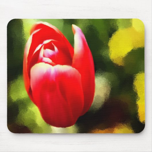 Blume, die Mousepad malt (Vorne)