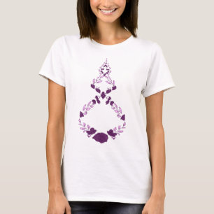 Blume, die zum Himmel fliegen T-Shirt