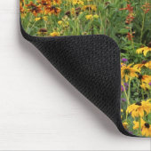 Blume-Display in den internationalen Friedensgärte Mousepad (Ecke)