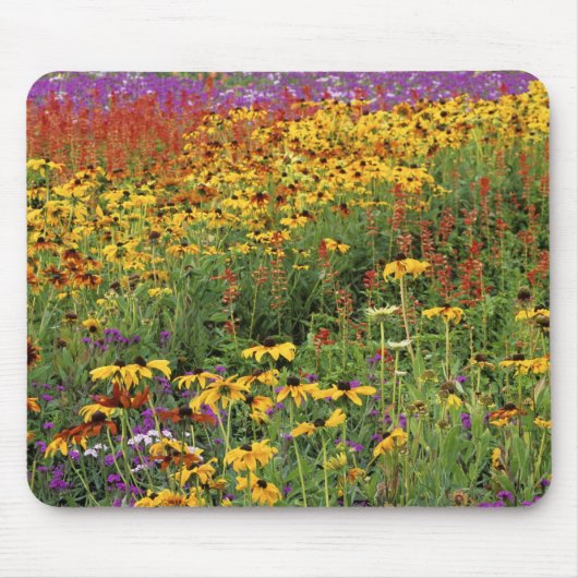 Blume-Display in den internationalen Friedensgärte Mousepad (Vorne)