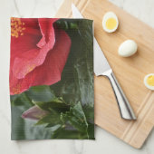 Blume Diwanbett Geschirrtuch (Viertel Falte)