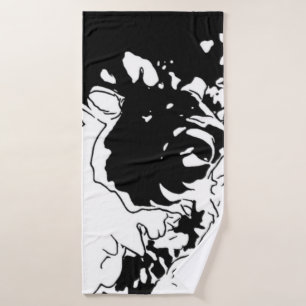 Blume Doodle Badhandtuch Set