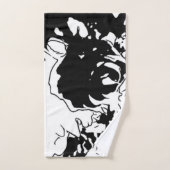 Blume Doodle Badhandtuch Set (Handtuch)