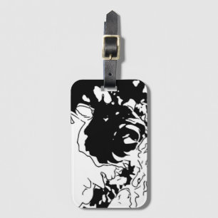 Blume Doodle Gepäckanhänger