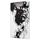 Blume Doodle Klemmbrett (Links)