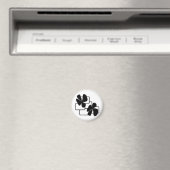 Blume Doodle Magnet (In Situ (Geschirrspüler))