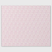 Blume Doodle-Muster Geschenkpapier (Flach)