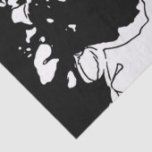 Blume Doodle Seidenpapier (Ausschnitt)