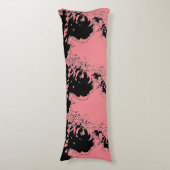 Blume Doodle Seitenschläferkissen (Vorderseite Vertikal)