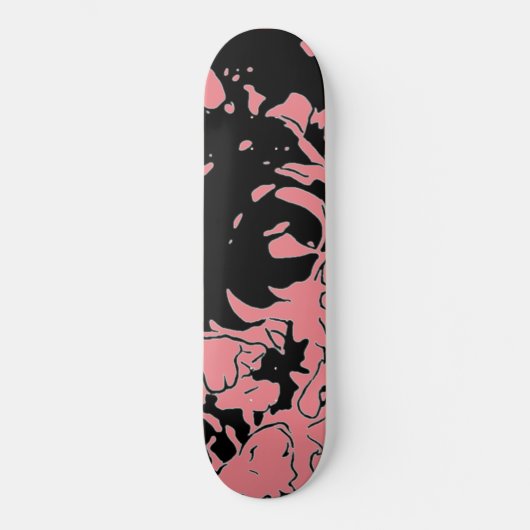 Blume Doodle Skateboard (Vorderseite)