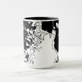 Blume Doodle Tasse (Zentrum)