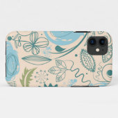 Blume Doodles Case-Mate iPhone Hülle (Rückseite (Horizontal))