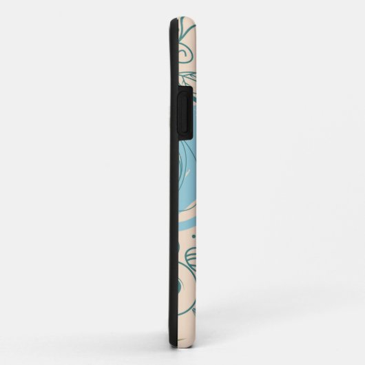 Blume Doodles Case-Mate iPhone Hülle (Hinten/Rechts)