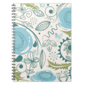 Blume Doodles Notizblock (Vorderseite)