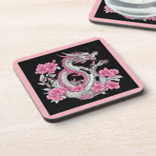 Blume Dragon Beverage Coaster Getränkeuntersetzer