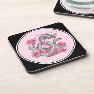 Blume Dragon Beverage Coaster Getränkeuntersetzer