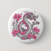 Blume Dragon Button (Vorderseite)