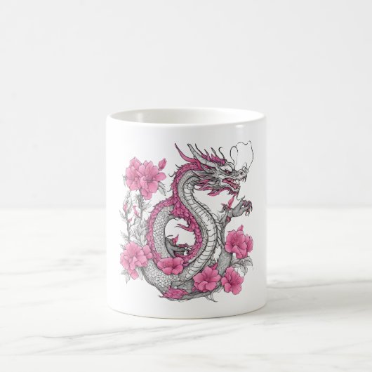 Blume Dragon Coffee Tasse (Mittel)