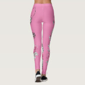 Blume Dragon Leggings (Rückseite)