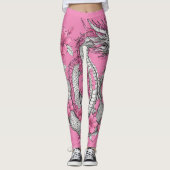 Blume Dragon Leggings (Vorderseite)