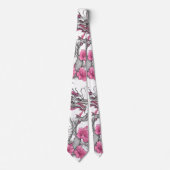 Blume Dragon Necktie Krawatte (Vorderseite)