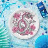 Blume Dragon Paper Plate Pappteller (Party)