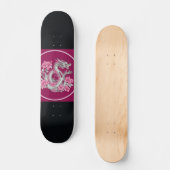 Blume Dragon Skateboard (Vorderseite)