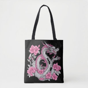 Blume Dragon Tote Bag Tasche