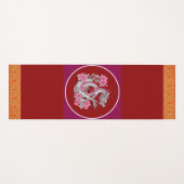 Blume Dragon Yoga Mat Yogamatte (Vorderseite (Horizontal))