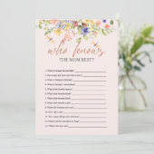 Blume Dragonfly BABY SHOWER, DER DIGITAL KENNT Einladung (Stehend Vorderseite)