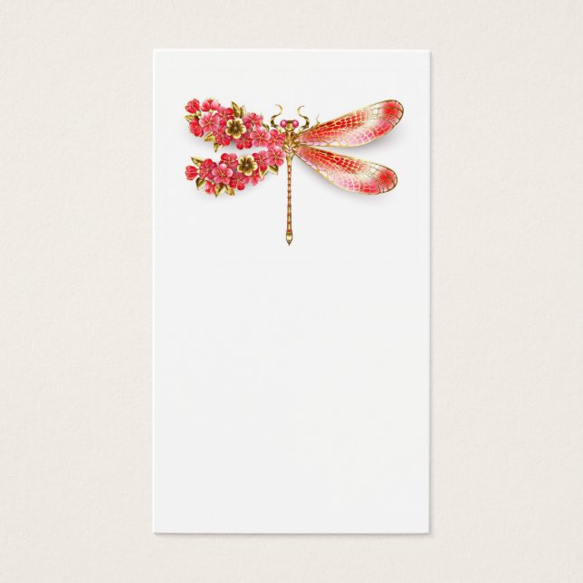 Blume Dragonfly mit Schmucksakura (Vorderseite)