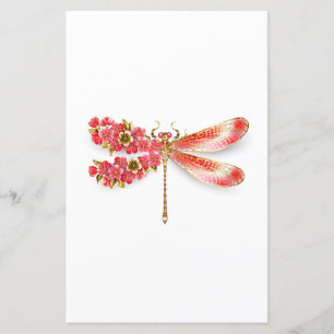 Blume Dragonfly mit Schmucksakura