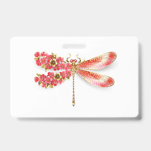 Blume Dragonfly mit Schmucksakura Ausweis