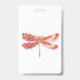 Blume Dragonfly mit Schmucksakura Ausweis