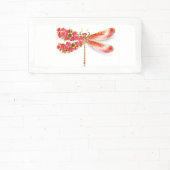 Blume Dragonfly mit Schmucksakura Banner (InSitu)