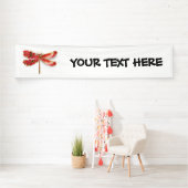 Blume Dragonfly mit Schmucksakura Banner (Insitu)