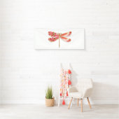 Blume Dragonfly mit Schmucksakura Banner (Insitu)