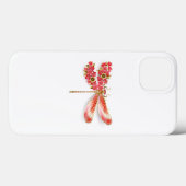 Blume Dragonfly mit Schmucksakura Case-Mate iPhone Hülle (Rückseite (Horizontal))