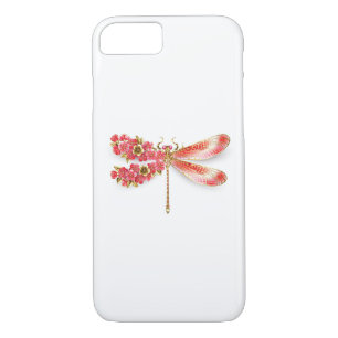 Blume Dragonfly mit Schmucksakura Case-Mate iPhone Hülle