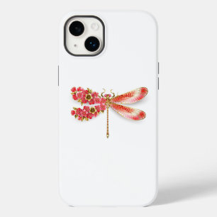 Blume Dragonfly mit Schmucksakura Case-Mate iPhone 14 Plus Hülle
