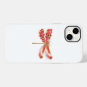 Blume Dragonfly mit Schmucksakura Case-Mate iPhone Hülle (Rückseite (Horizontal))