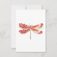 Blume Dragonfly mit Schmucksakura