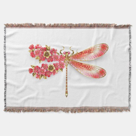 Blume Dragonfly mit Schmucksakura Decke (Vorderseite)