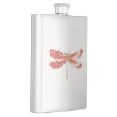 Blume Dragonfly mit Schmucksakura Flachmann (Rechts)