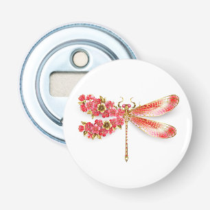 Blume Dragonfly mit Schmucksakura Flaschenöffner