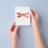 Blume Dragonfly mit Schmucksakura Flyer (Gruppe)