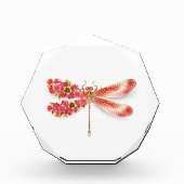 Blume Dragonfly mit Schmucksakura Fotoblock (Vorderseite)