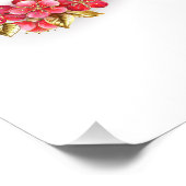 Blume Dragonfly mit Schmucksakura Fotodruck (Ecke)